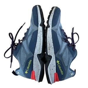 Columbia Gray/Blue Hiking Shoes, Womens Size 9, Outdoors Rugged Gorpcore